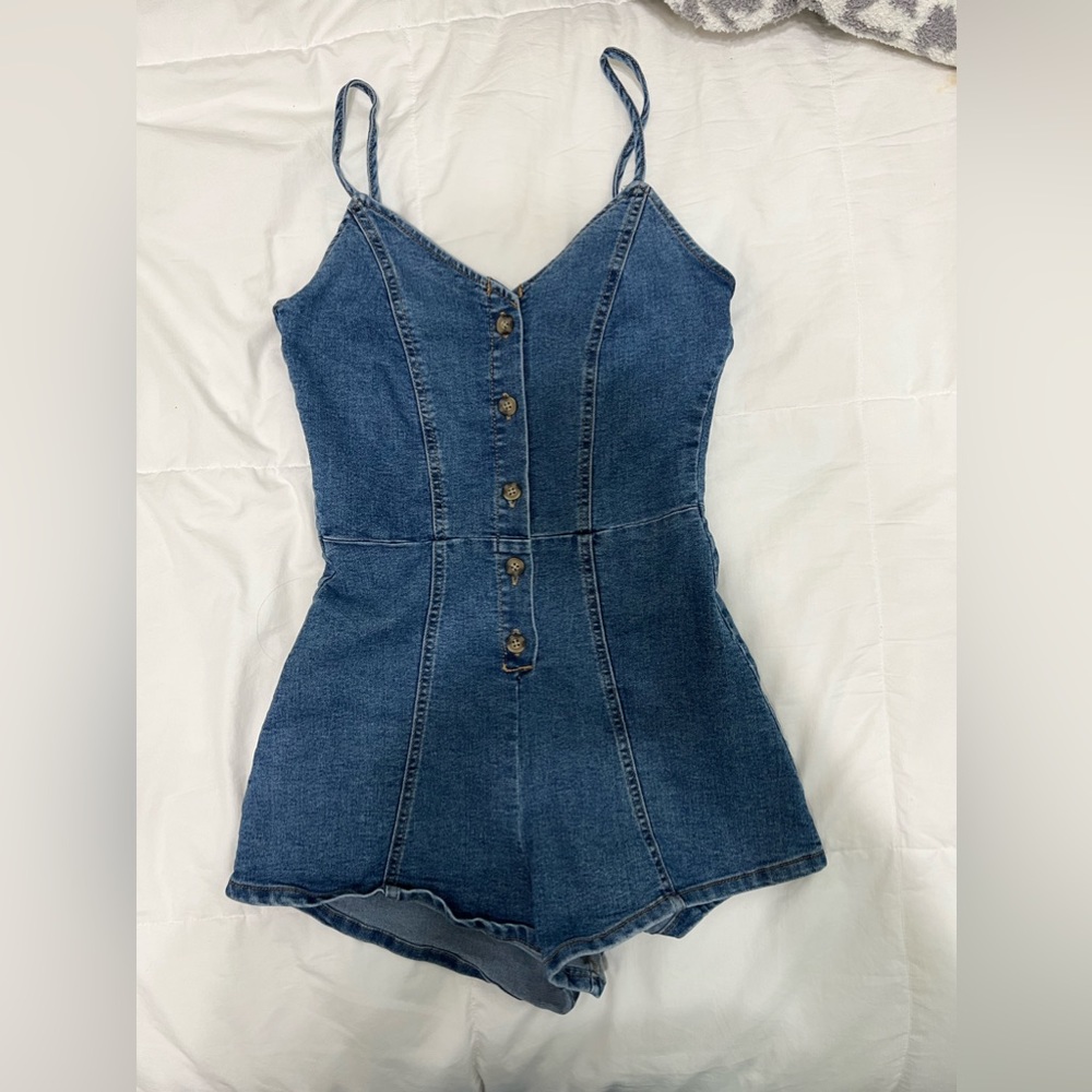 H&M Jean romper. Size 2!